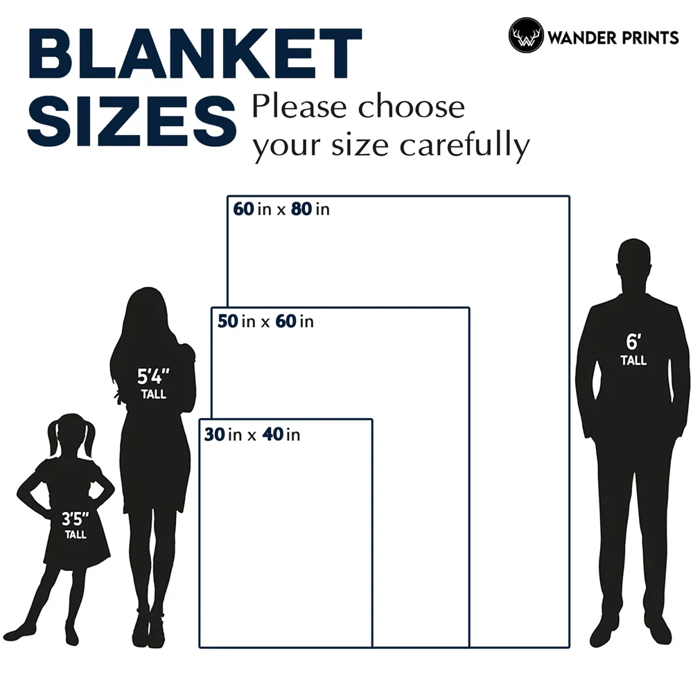 Campfire And Coffee Blanket - Gift For Camping Lovers, Campers - Personalized Fleece Blanket - Image 6